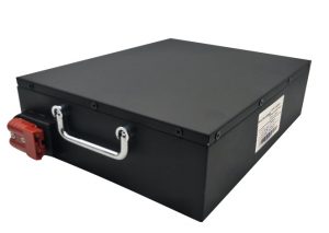 kerge 24V50Ah liitium-ioonaku RS4835 kommunikatsiooniga AGV robotile