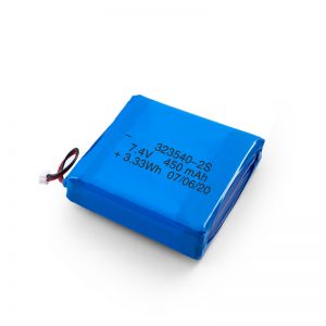 LiPO laetav aku 323540 3,7 V 900mAH / 7,4 V 450mAH