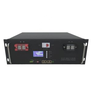 6000 tsüklit 48V 100Ah 5Kwh RS48 LiFePo4 päikesepatarei 5U kapiga